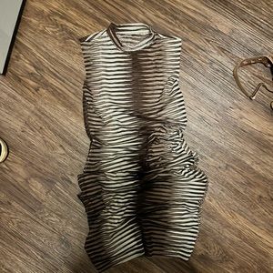 NWT Mock neck sleeveless dress size L